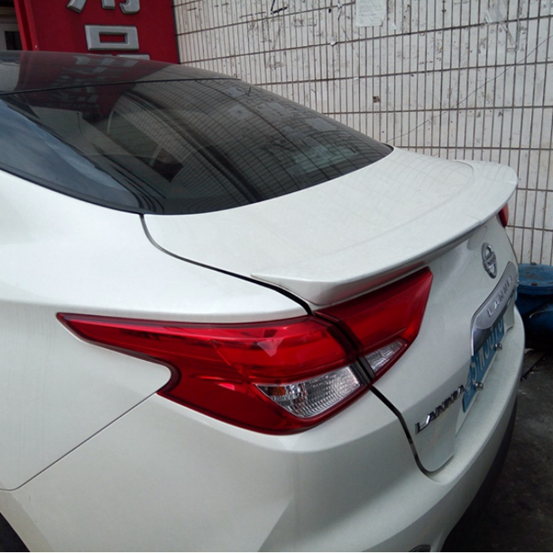 蓝鸟尾翼16-19款新蓝鸟改装压尾翼免打孔装饰定风翼 原车烤漆:钨钢灰