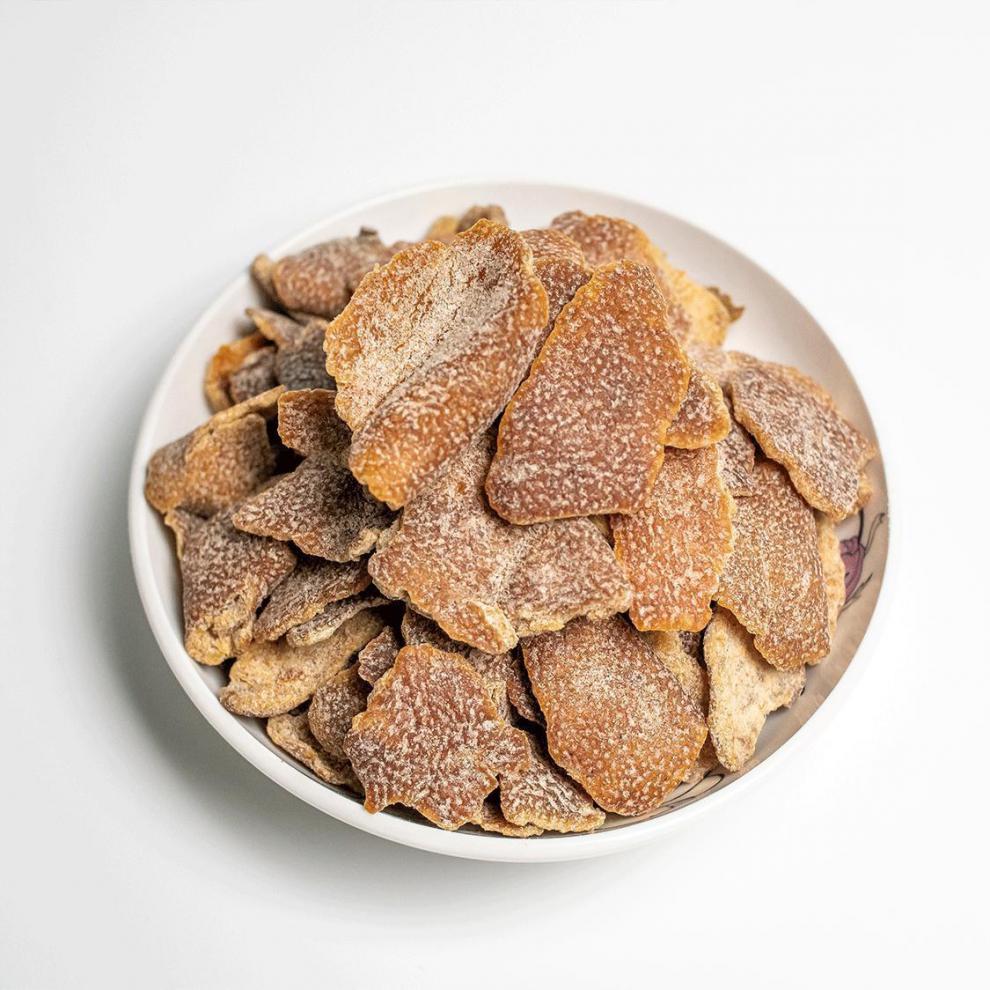 来清盐陈皮小包装散称好吃九制陈皮干500g