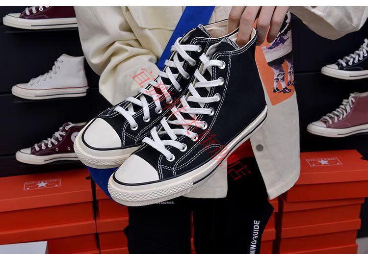 【商场同款】新匡威力联名经典款1970s帆布鞋男高邦韩版网红潮流低邦