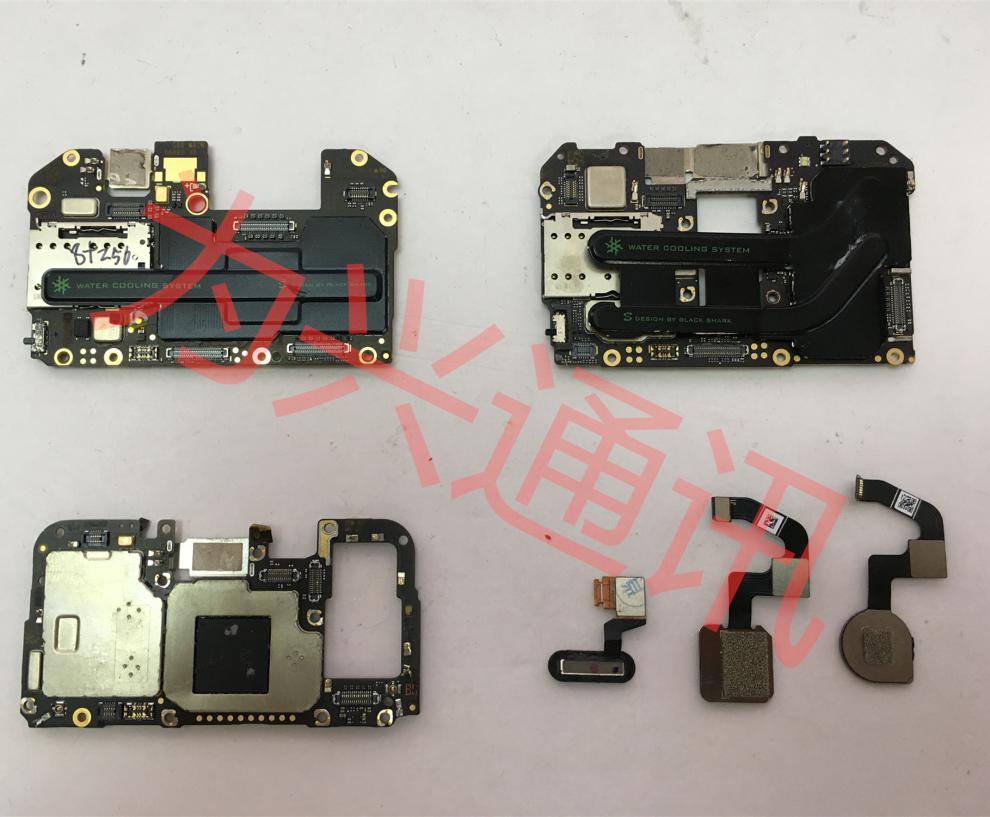 适用黑鲨3s 4手机主板12 2pro黑鲨 helo原装拆机主板指纹排线屏幕总成