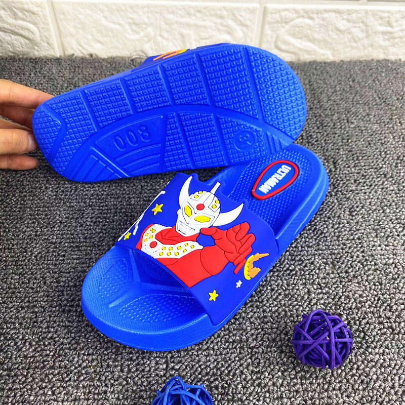 【特价捡漏】瑞宾兔赛罗奥特曼脱拖鞋男童男孩室内家用幼儿园春季宝宝