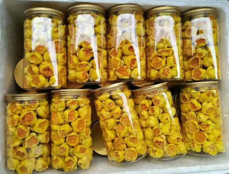 广西特产特级防城港金花茶冻干花25g玻璃瓶装礼盒【图片 价格 品牌