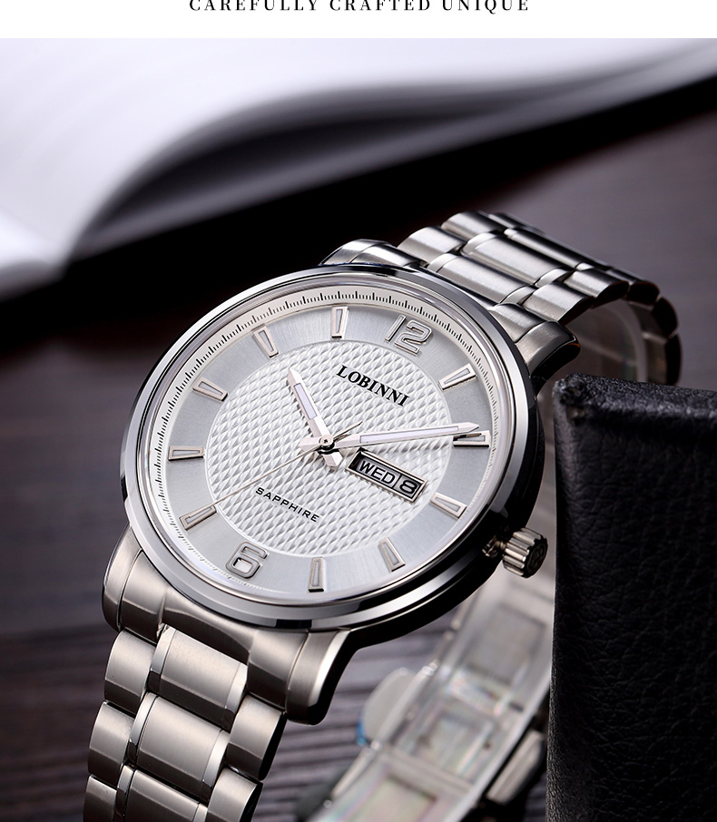 男士手表石英表商务情侣手表一对简约薄瑞士风格男女士腕表银壳白面