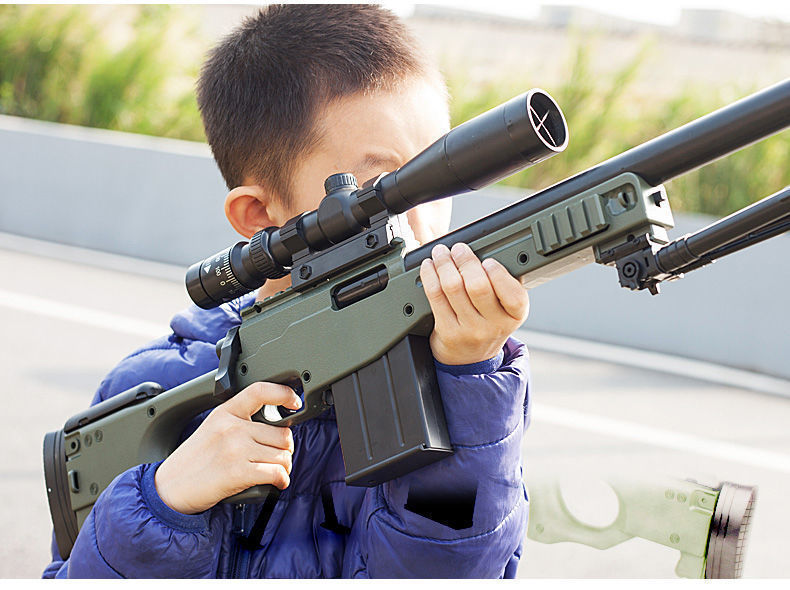 awm98k抛壳软弹玩具枪绝地求生吃鸡男孩生日礼物不伤人枪 【版】115