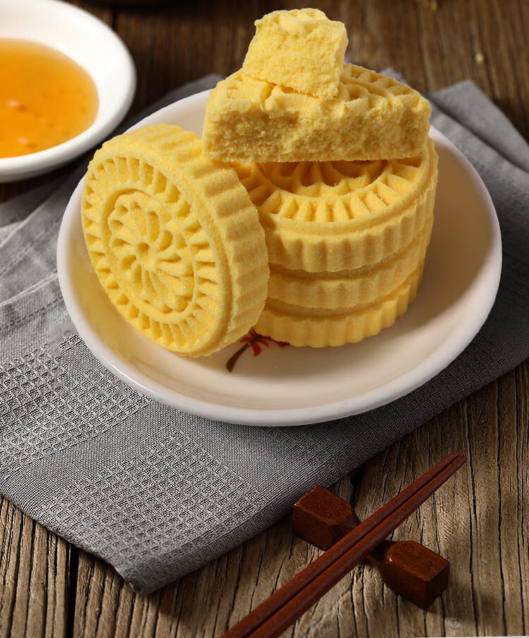 薏米饼广式点心山药粗粮代餐儿童早餐广东传统手工饼特产小米50个25