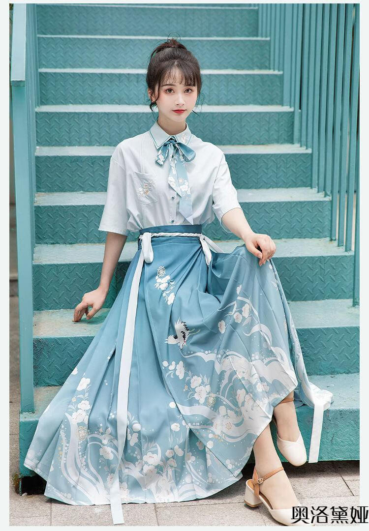 汉服改良现代日常 汉服女成人汉服女成人中国风汉服女成人仙气2021新