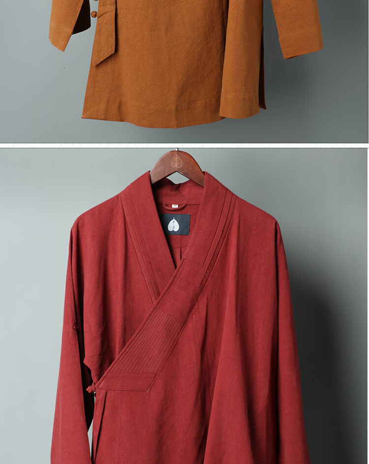 出家人和尚师父穿的衣服 僧人亚麻透气排汗舒适服饰僧衣僧服套装罗汉
