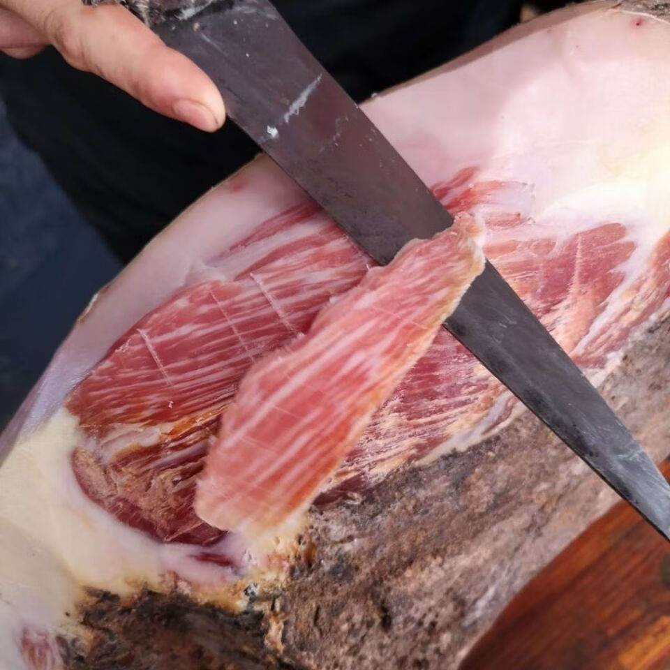 诺邓火腿 诺邓火腿舌尖上的三年 诺邓火腿可生吃的火腿 500g【图片