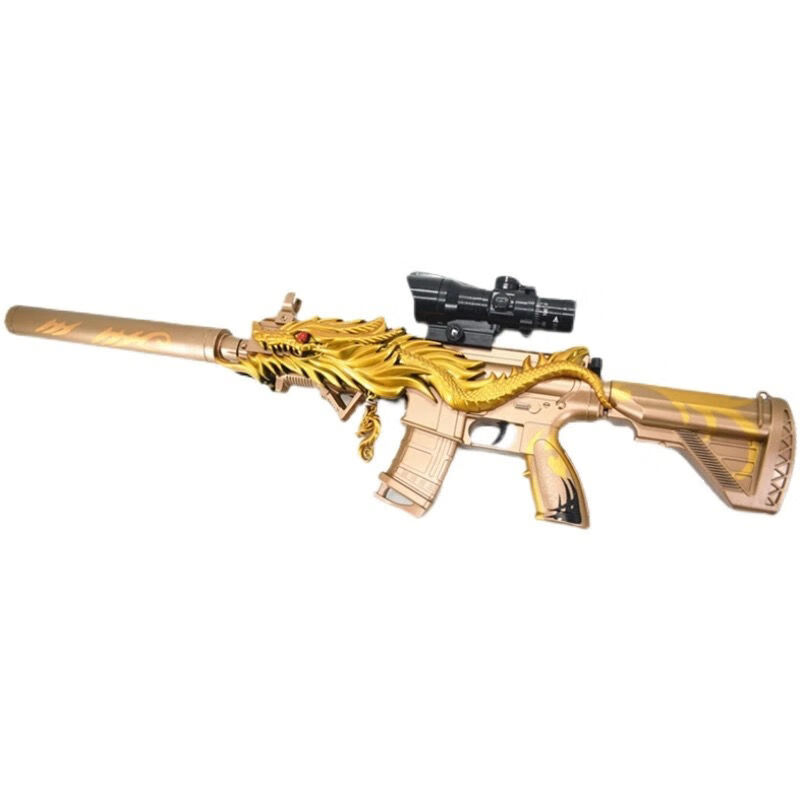 智寅五爪金龙m4发出水母弹和平精英m416awm皮肤版98k软弹炝送可发射手