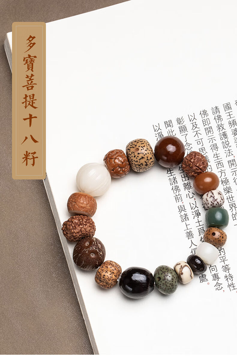 旗舰京品特价捡漏菩提子多宝珠十八子手串星月凤眼千眼金刚菩提手链多