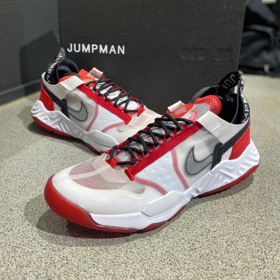 公司级ajairdeltaspsail冰蓝react全掌缓震陈冠希同款慢跑鞋休闲鞋白