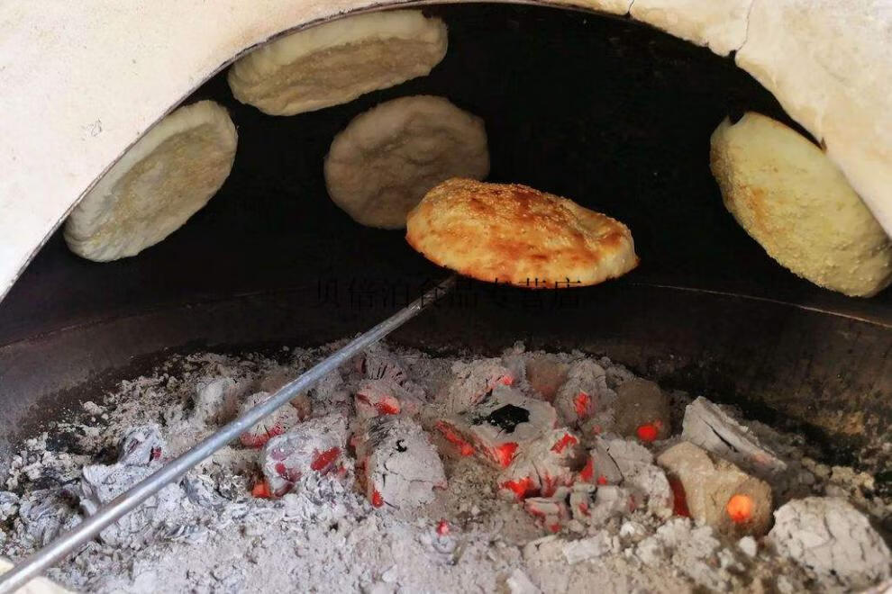 38节5折1000g河南濮阳土特产吊炉烧饼手工制作大烧饼风味10个装