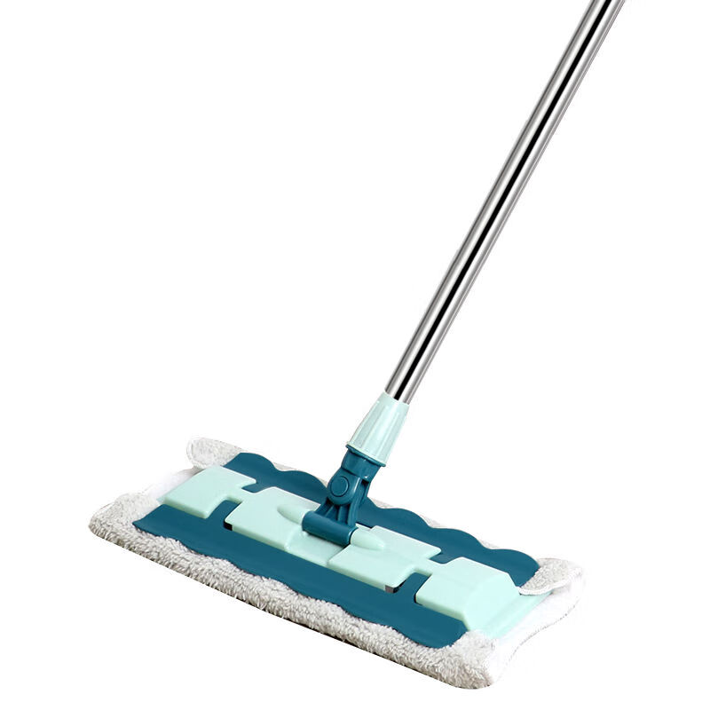 夹布式木地板懒人家用平板拖把干湿旋转拖地神器一拖两用地拖净北欧绿