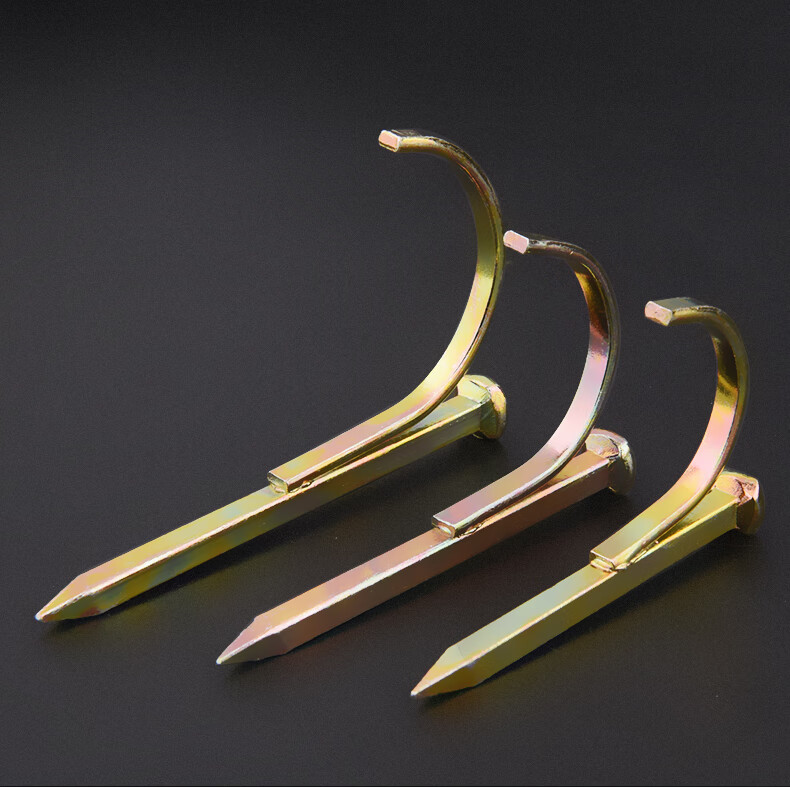 冰能pvc管ppr水管钩钉固定钉管卡钉20卡勾钉5铁线管u型钉管码水泥钢钉