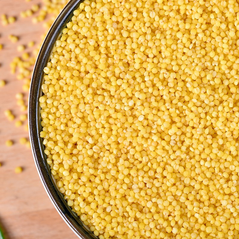 东北大黄米5斤新米黏黄米粘糯小米黍子米粘豆包粽子黏米饭黏黄米