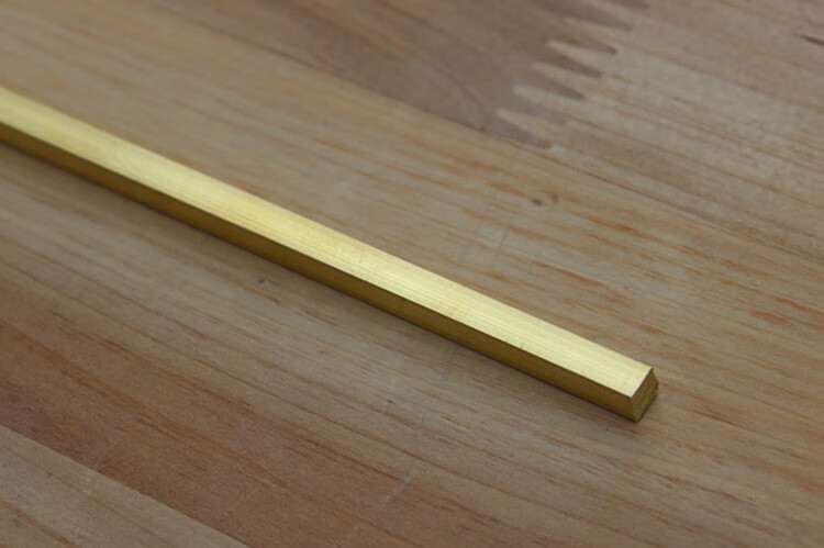 2022升级款水磨石铜条铜条实心压条装饰镶嵌木地板一字平板条门槛条