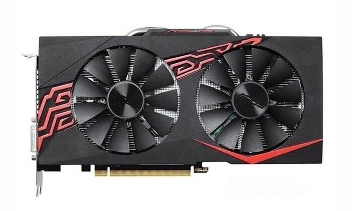 华硕asusgtx10601070rx480gaming雪豹显卡风扇双滚珠风扇一对液压风扇