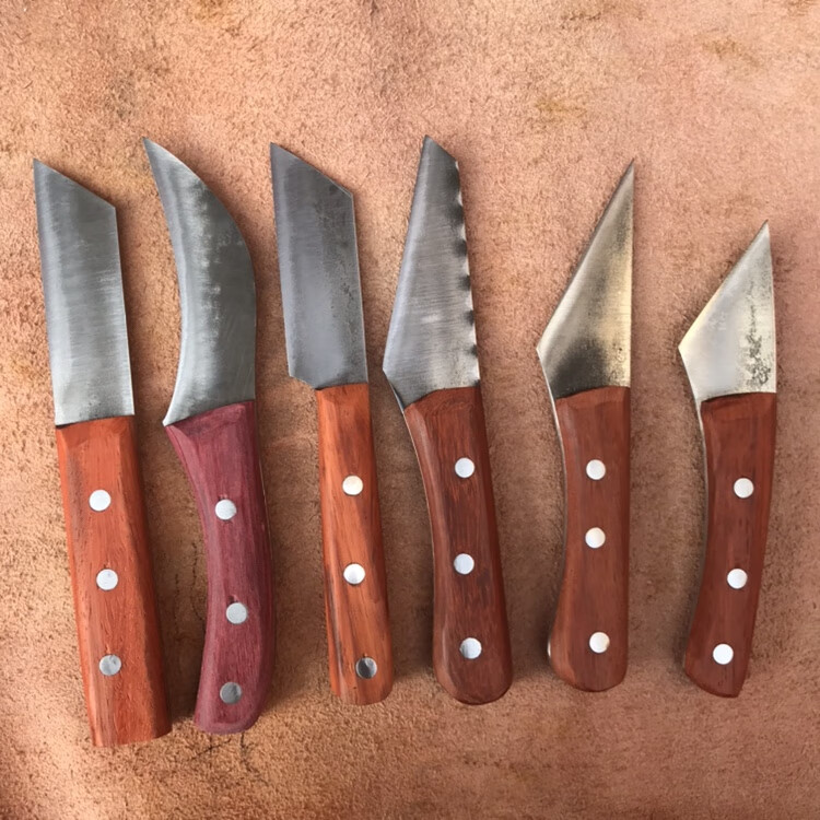 手工制作w18老锋钢芽接刀嫁接刀 锋利耐用花卉苗木接木刀专用 6号