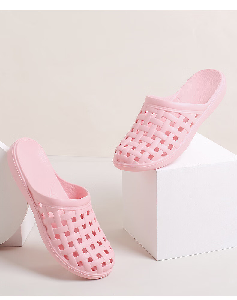 手术室拖鞋包头拖鞋女家居家用夏天室内防滑浴室洗澡塑料洞洞凉拖鞋男