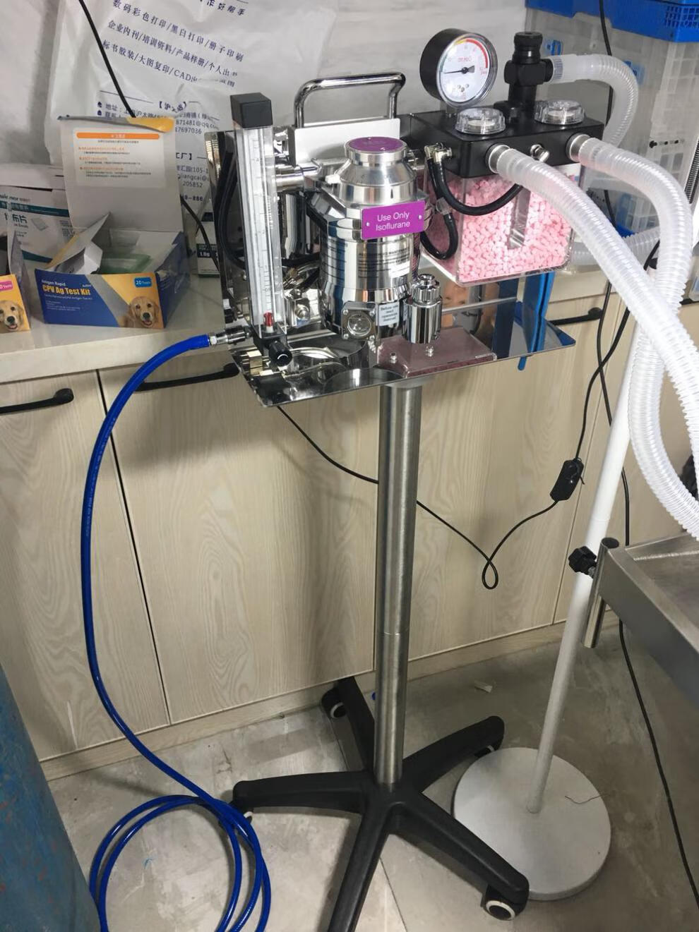 小动物呼吸麻醉机 兽用麻醉机 兽用麻醉机【图片 价格 品牌 报价】