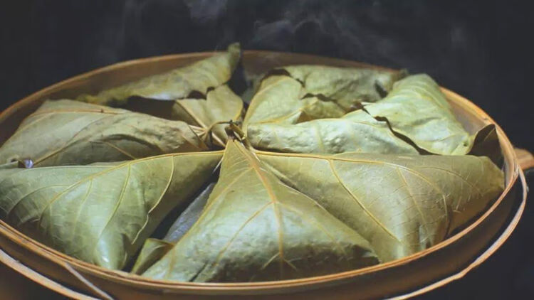 农家叶叶粑粑桐树叶桐子叶粑粑发酵粑粑芭蕉叶粑粑湖南张家界特产京力