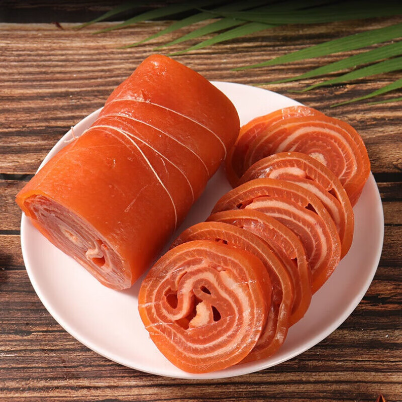 新鲜现做五香猪皮卷500g熟食真空肉类下酒菜开袋即食网红食品五香猪皮