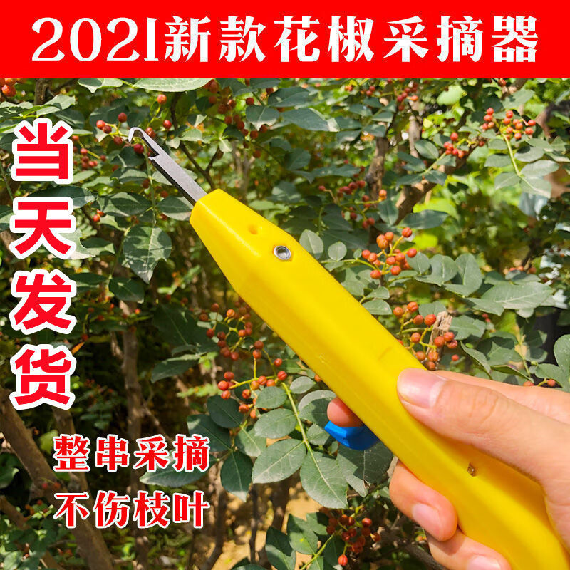 新型摘花椒的神器牌掐花椒专用工具剪花椒剪刀采摘高效省力廿简易款廿