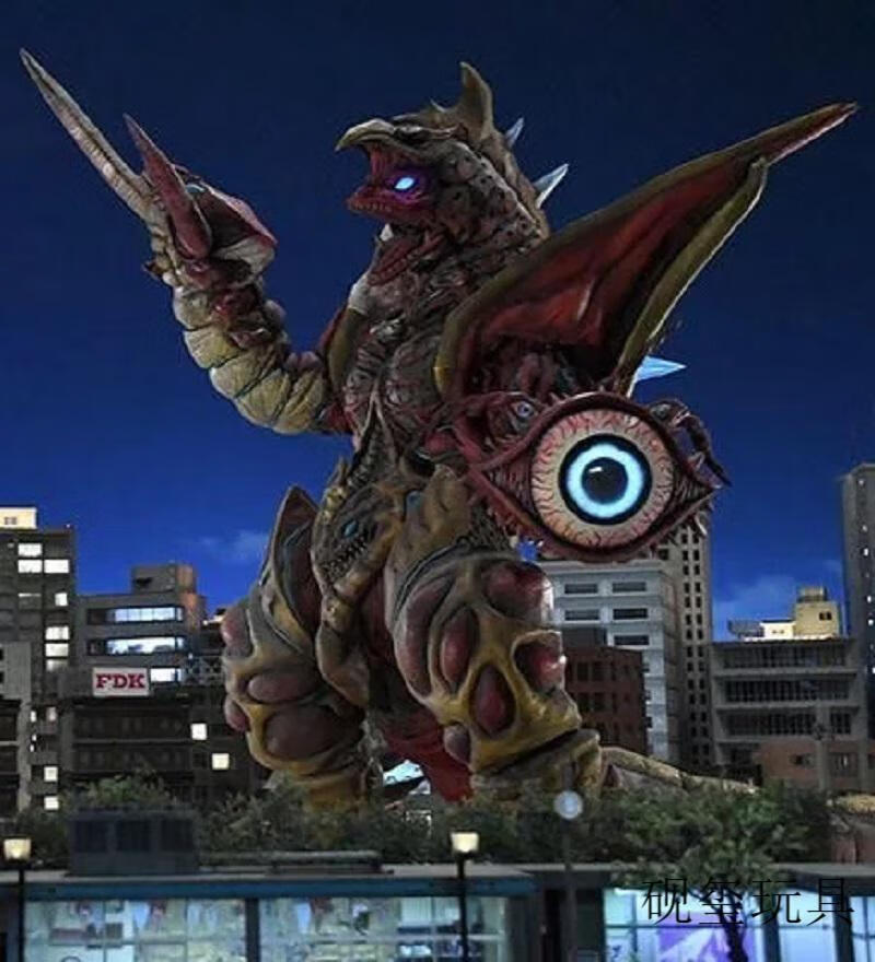 大号可动怪兽模型暗邪神加坦杰厄玩偶迪迦奥特曼搪胶儿