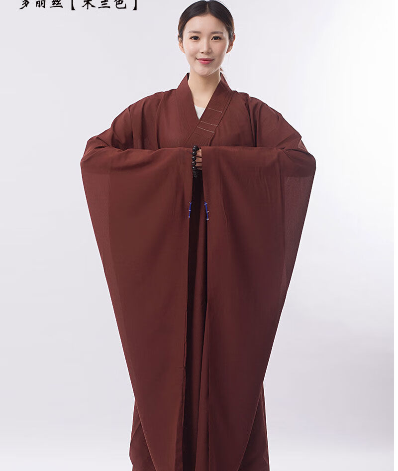 ybzhnzr法会海青居士服男女款海清衣服佛女春夏尼姑僧衣僧服男女薄款