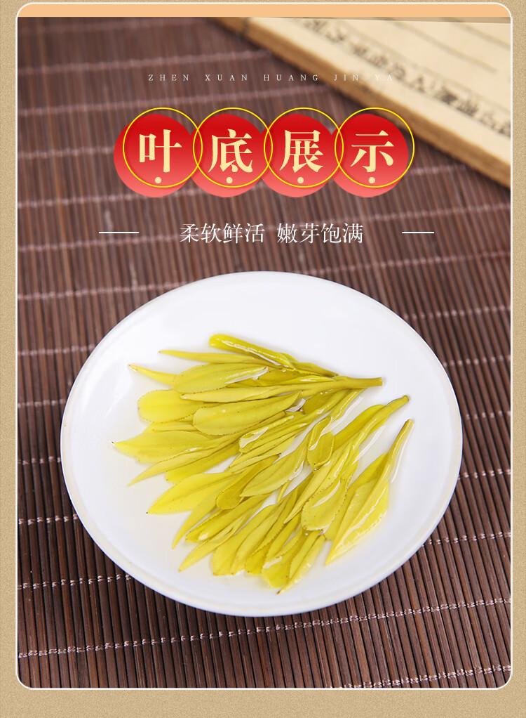正宗黄金芽新茶雨前茶叶绿茶茶叶250g礼盒罐装250g