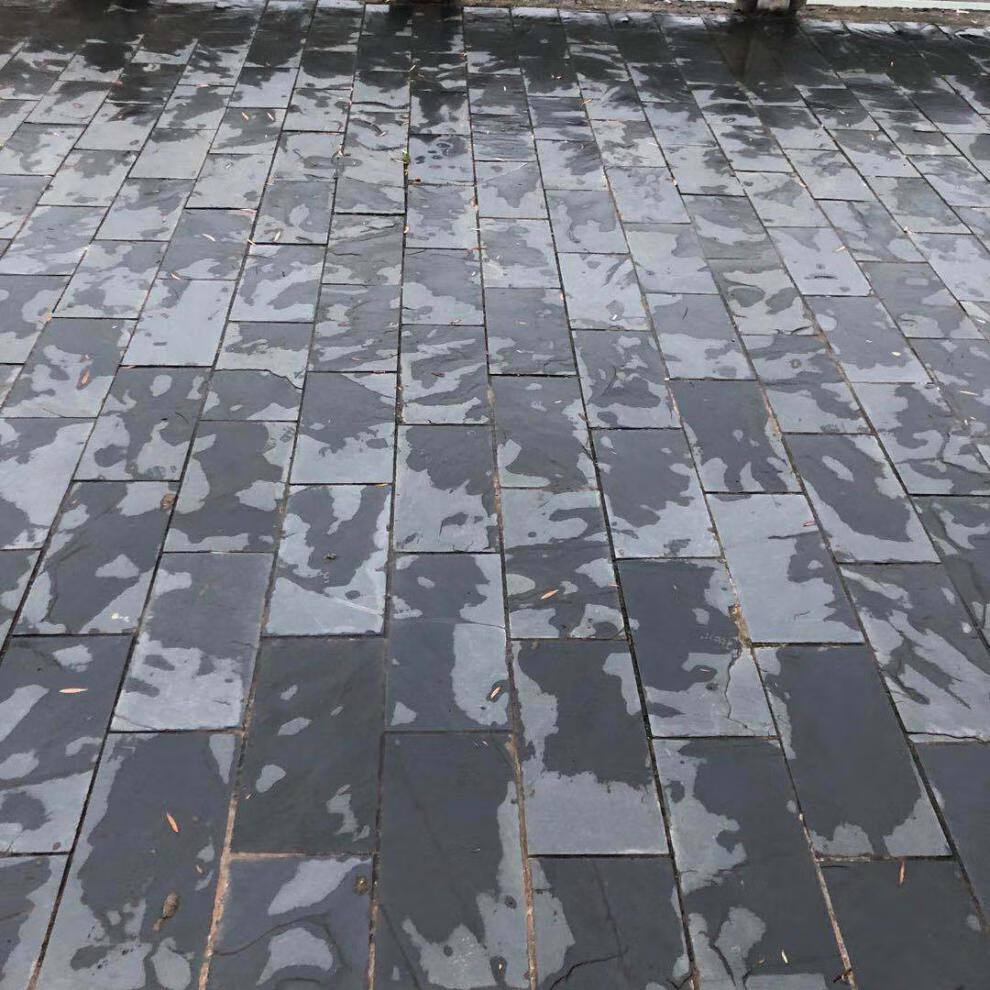 青石板户外汀步石庭园踏步石花园脚踏石院子垫脚石公园铺路铺地石 青