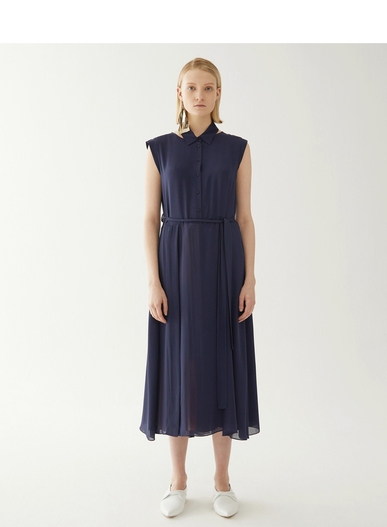 【重磅真丝】marisfrolg/玛丝菲尔真丝夏季新款桑蚕丝拼接连衣裙裙子