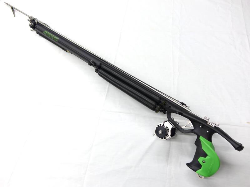 铁甲鲨逆变滚轮碳纤维鱼枪自动深海潜水鱼枪套装水下射鱼神器 碳管