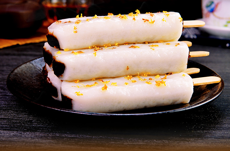 老上海风味特产桂花条头糕红豆味城隍庙糕点心麻薯糯米团 桂花条头糕