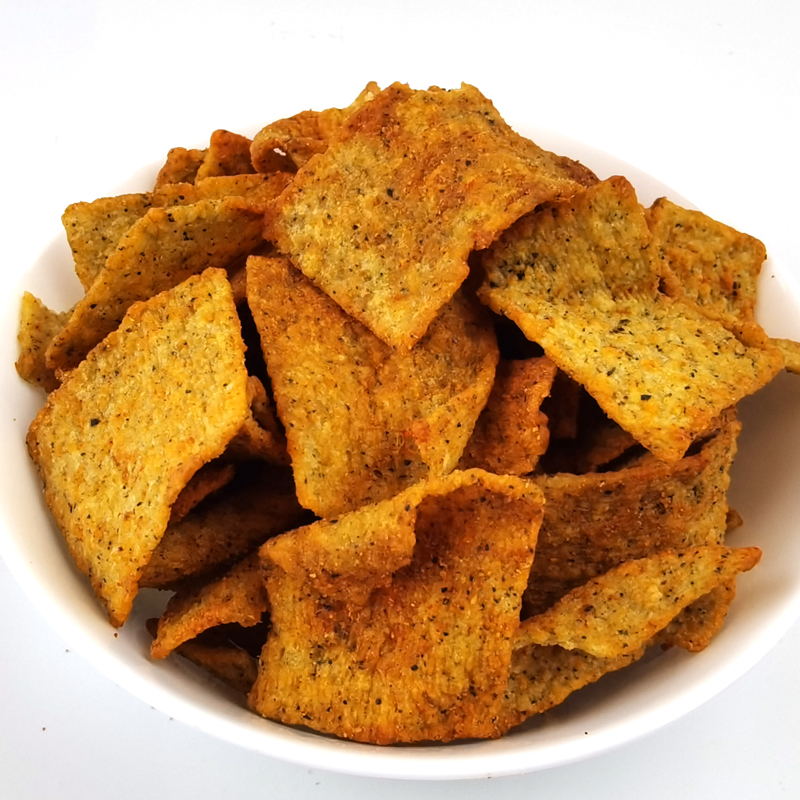 陕西特产农万家手工花椒锅巴130克5袋五香麻辣味传统膨化零食品麻辣