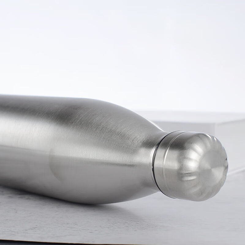 不锈钢水杯单层运动水壶骑行杯户外冷水杯单层不锈钢杯 350ml双层