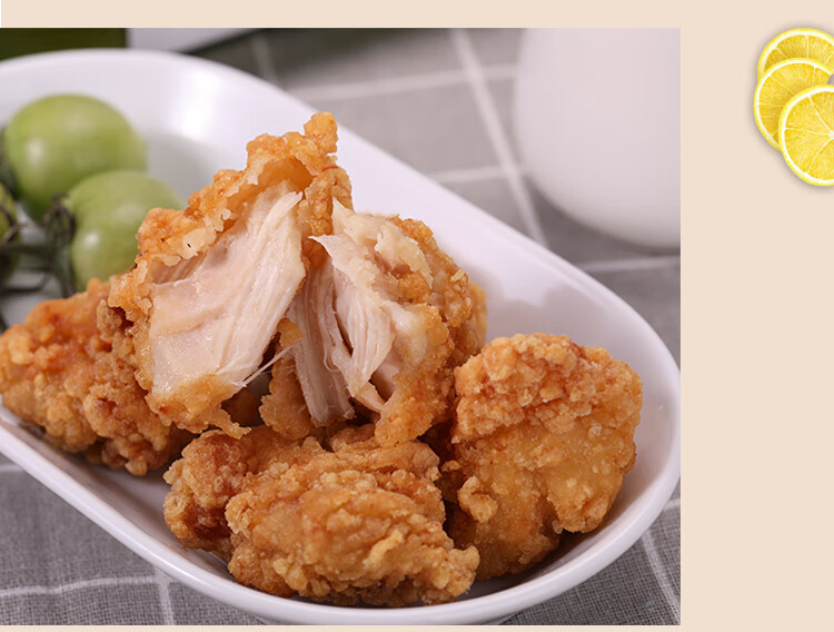 大成唐扬鸡块1kg日式无骨炸鸡肉块鸡米花上校鸡块肯德基kfc风味1kg大