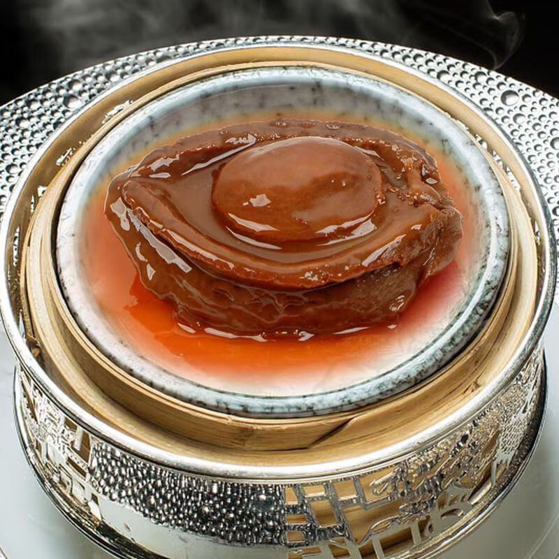 溏心鲍鱼吉品鲍加热即食干鲍熬制鲍汁鲍鱼捞饭私房菜顺丰1只