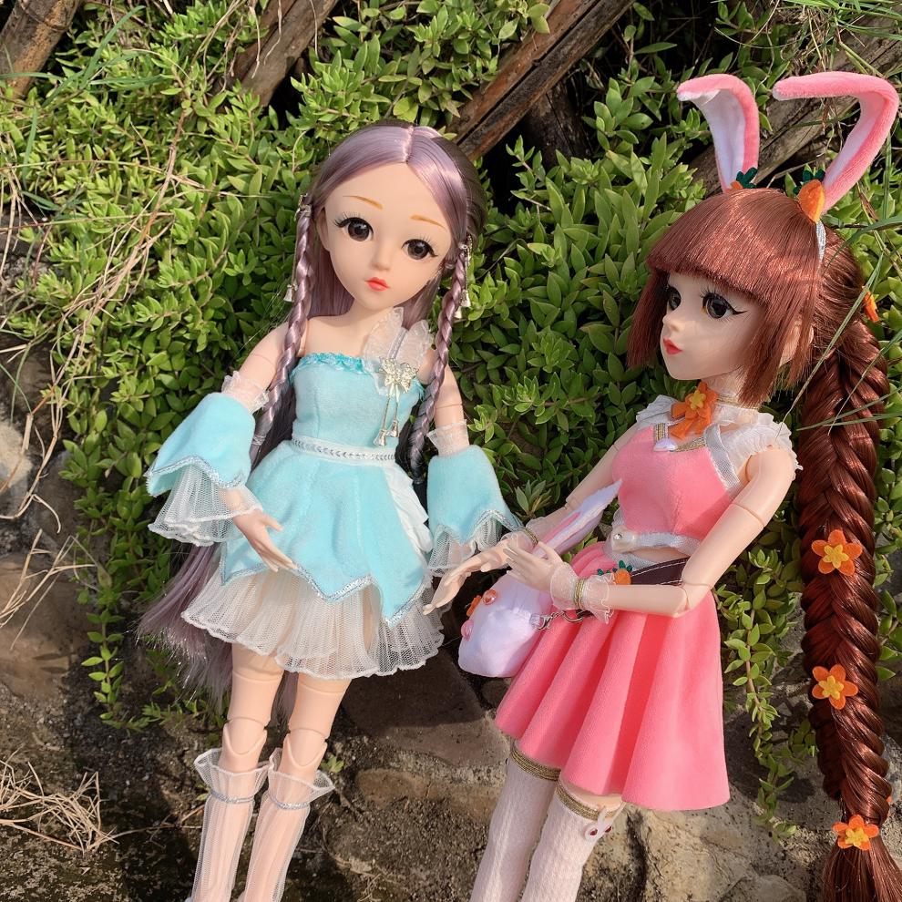 朱竹清娃娃斗罗大陆五年后小兔舞荣荣女孩玩具生日礼物玩偶小荣荣蓝