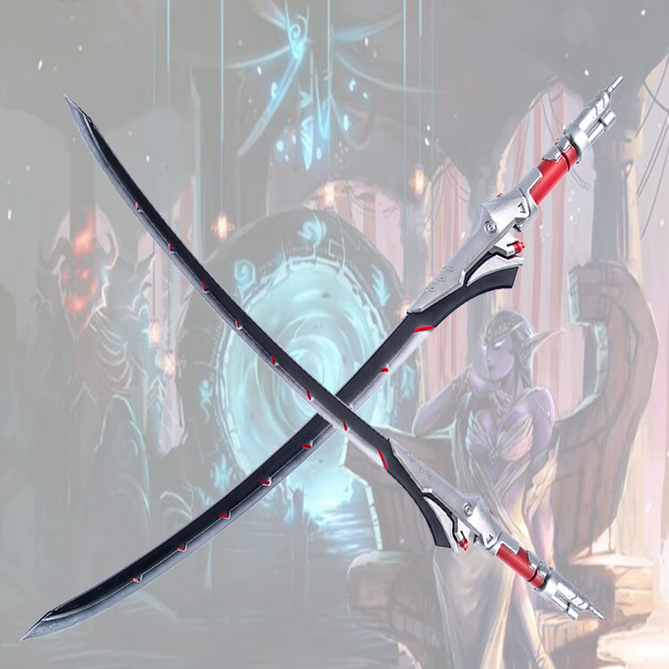 守望先锋游戏源氏刀守望者道具邪鬼刀pu发泡儿童玩具刀1069