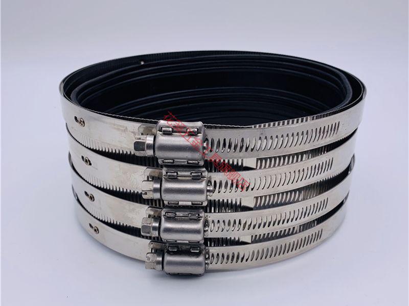 不锈钢管束 铸铁管柔性卡箍 铸铁管专用 pvc排水管卡箍 喉箍管卡 201