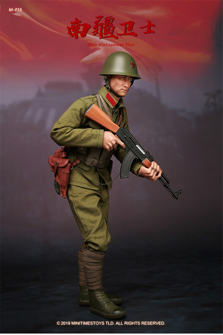 16兵人模型真中国军人南疆卫士关节可动人偶南疆卫士
