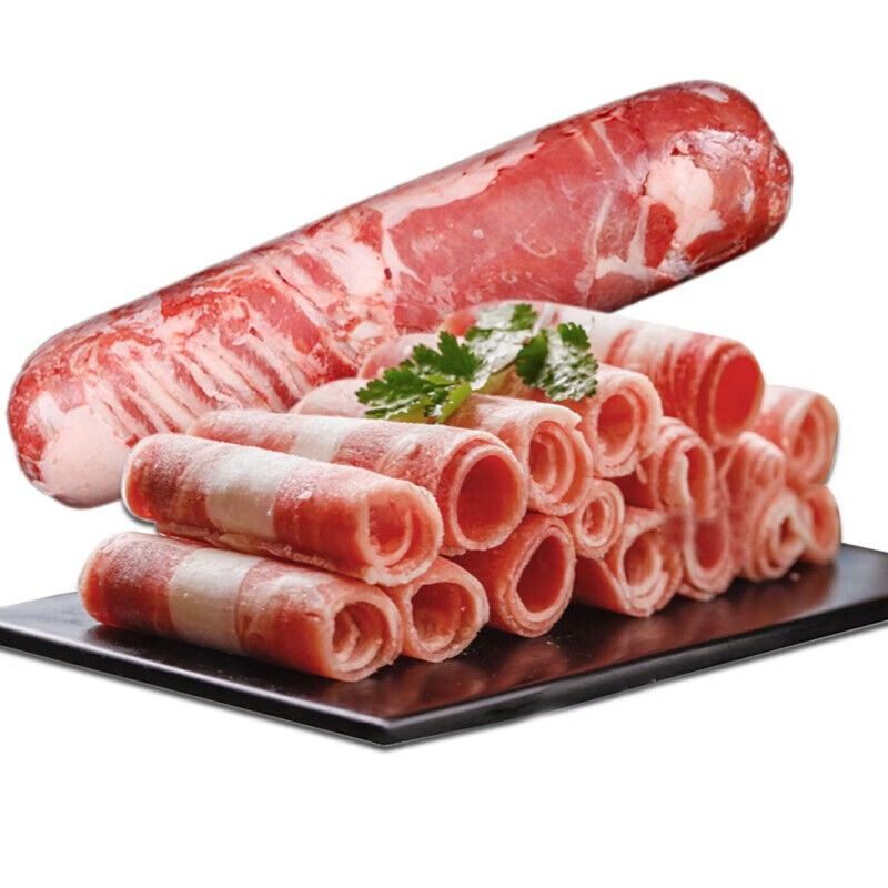 新鲜羊后腿去骨羊肉卷5斤无调理羊后腿剔骨肉 精品羊肉卷5斤【图片