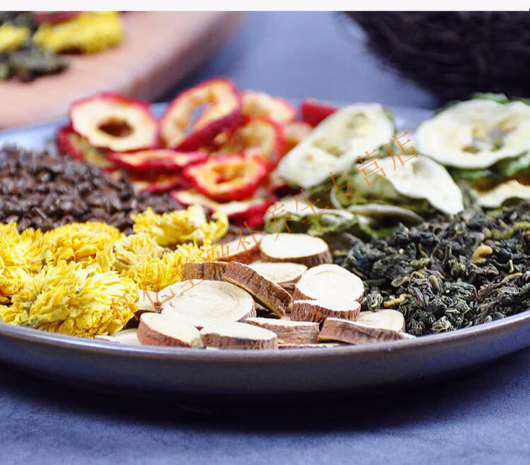 三高茶茶可以搭配血压茶血糖血脂桑叶甘草苦瓜山楂菊花养生花茶组合