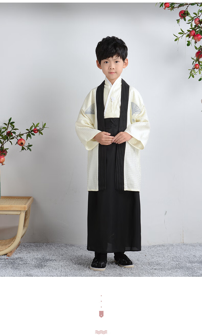 簘蕥 儿童和服男女童 日本服民族风传统日式古装小孩万圣节演出服装