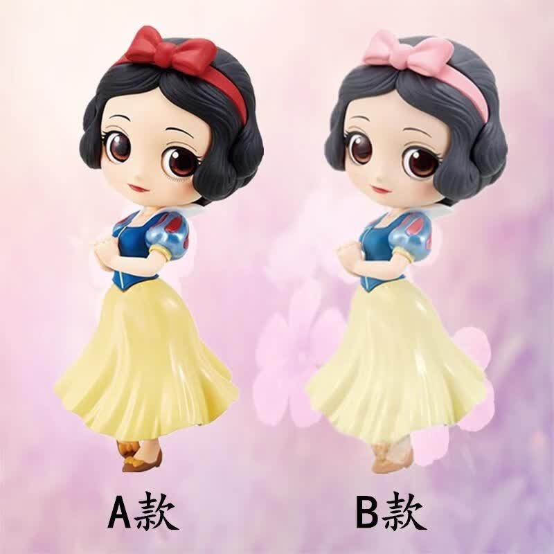 万代迪士尼系列白雪公主艾莎爱丽儿人偶女孩动漫模型白雪公主a款16014