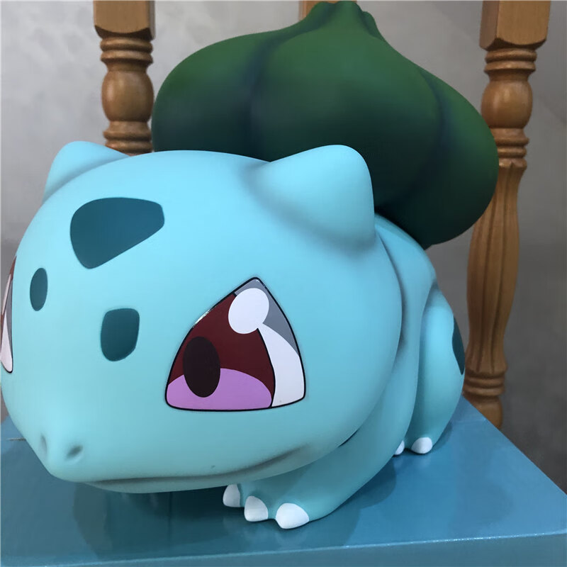 皮卡丘卡拉卡拉妙蛙种子小火龙可达鸭11大号潮玩摆件礼物黑色色皮卡丘