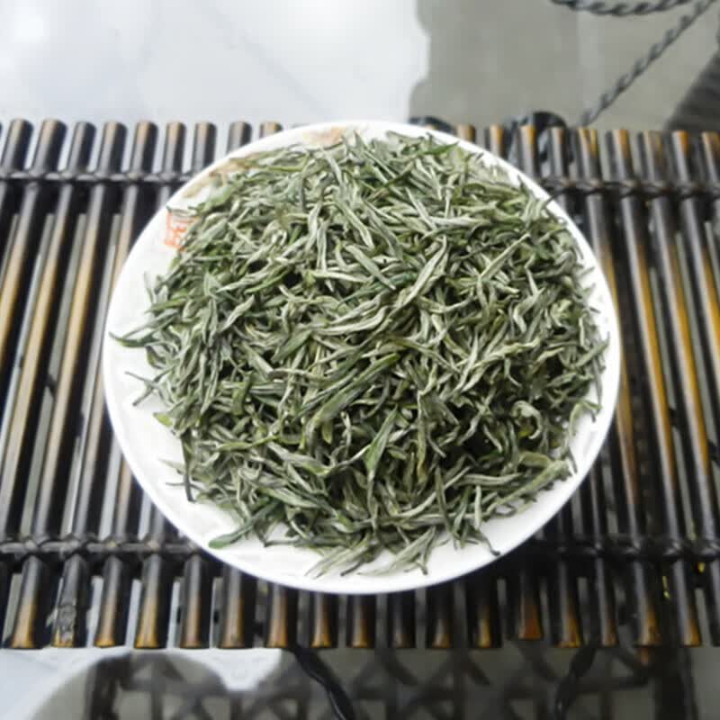 2021年新茶四川茶叶早春明前雪芽峨眉山绿茶茶叶50克