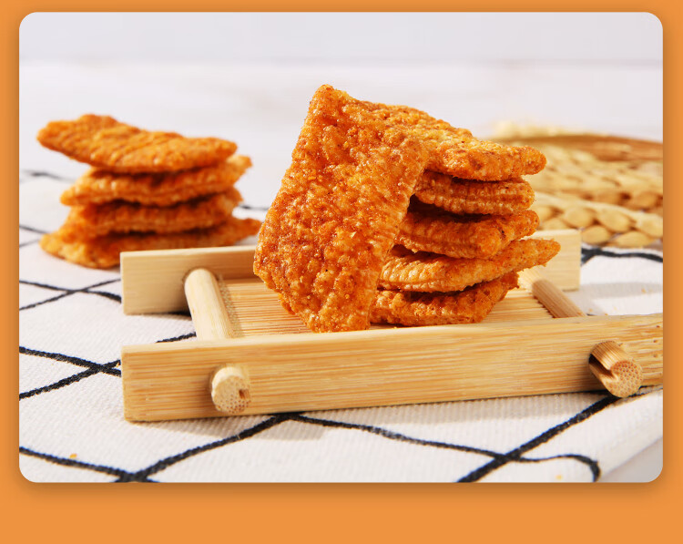 狗牙儿津门锅烧津味锅巴酥脆大米手工锅巴膨化咸蛋黄小龙虾烧烤味烧烤