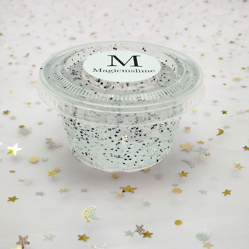 起泡胶史莱姆便宜m家彩泥解压泥起泡王4盒110ml起泡胶不同色